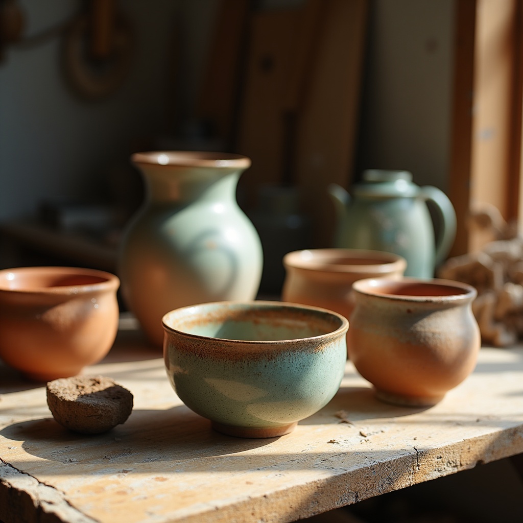 Guia prático de cerâmica artesanal: materiais, técnicas para iniciantes, segurança no ateliê, esmaltação e venda